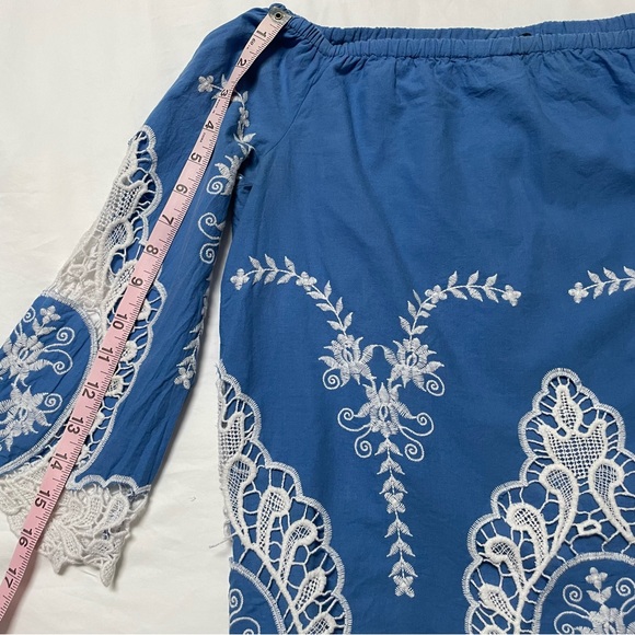 Cynthia Rowley // Medium // Off the Shoulder Top - Picture 10 of 11